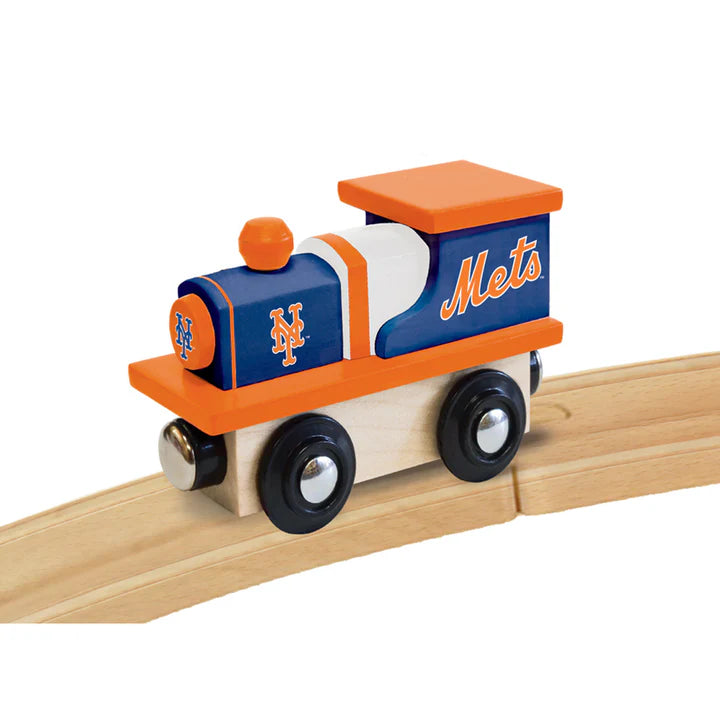 New York Mets Wooden Toy Train Engine by Masterpieces