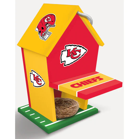 Kansas City Chiefs Wooden Birdhouse by MasterPieces
