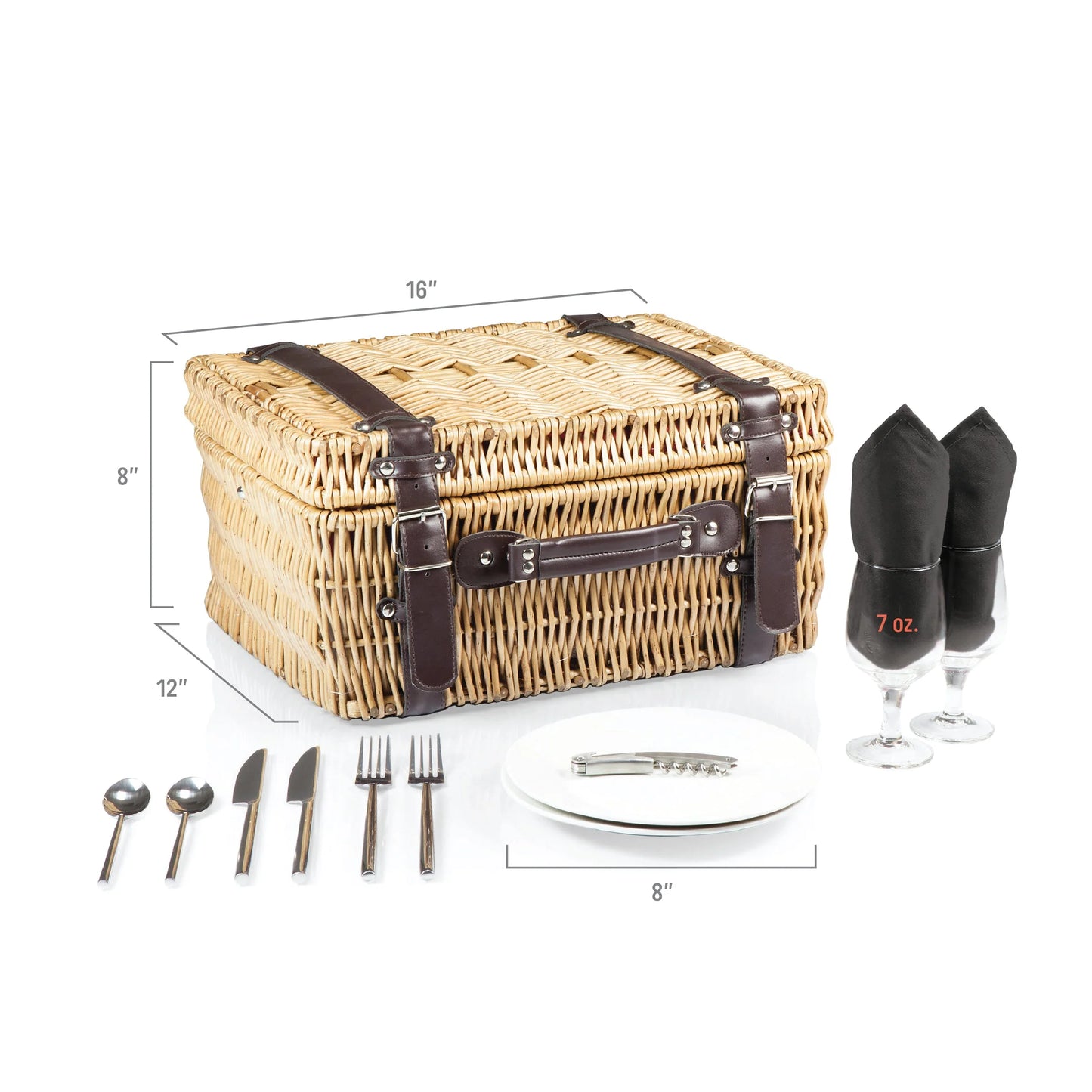 Texas A&M Aggies  - Champion Picnic Basket by Picnic Time