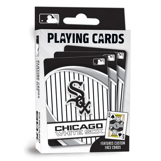 Chicago White Sox Playing Cards - 54 Card Deck by Masterpieces