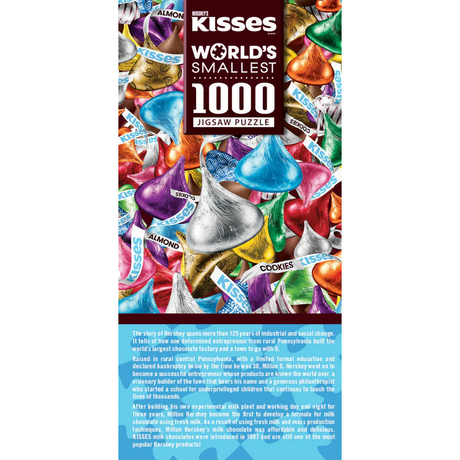 Worlds Smallest - Hershey's Kisses 1000 Piece Jigsaw Puzzle by Masterpieces