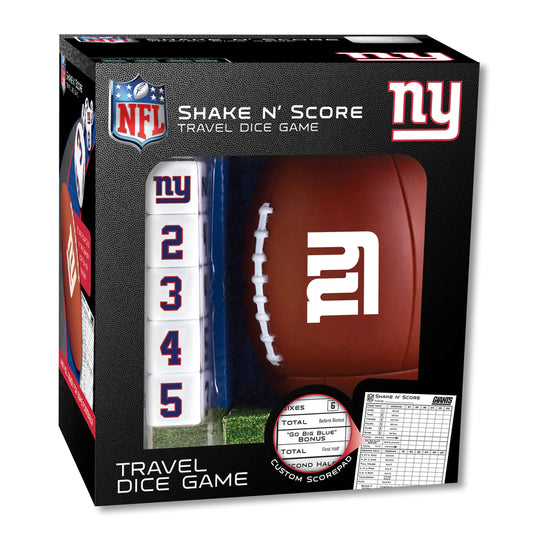 New York Giants Shake n Score Dice Game by MasterPieces