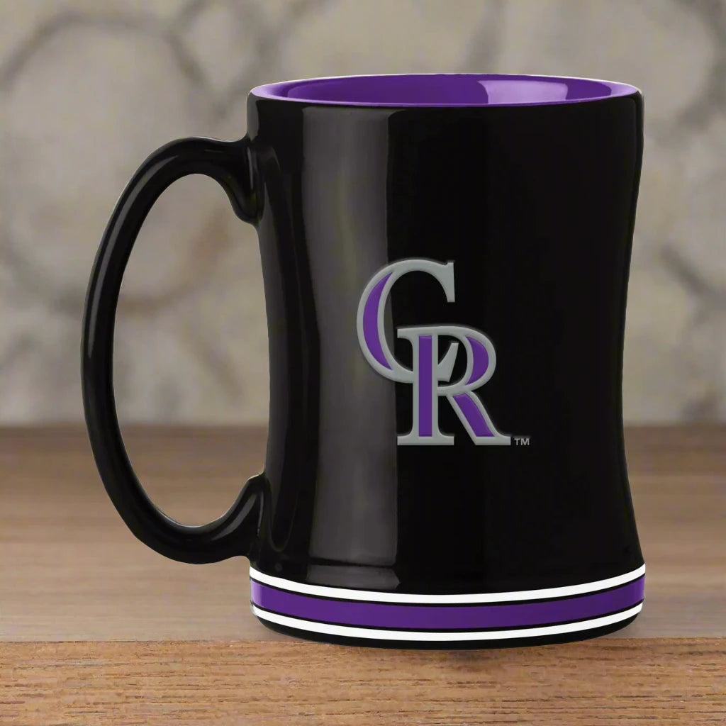 Colorado Rockies 14oz. Relief Coffee Mug by Logo Brands