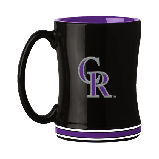 Colorado Rockies 14oz. Relief Coffee Mug by Logo Brands