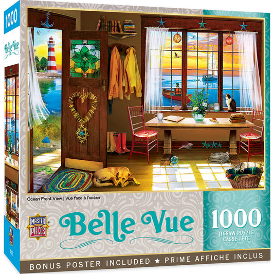 Belle Vue - Ocean Front View 1000 Piece Jigsaw Puzzle by Masterpieces
