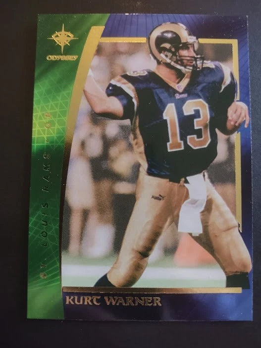 2000 Collector's Edge Odyssey #78 Kurt Warner - St. Louis Rams Football Card {NM}