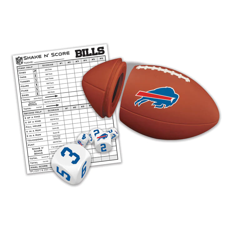 Buffalo Bills Shake n Score Dice Game by MasterPieces