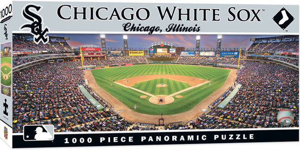 Chicago White Sox Panoramic Stadium 1000 Piece Puzzle - Center View by Masterpieces