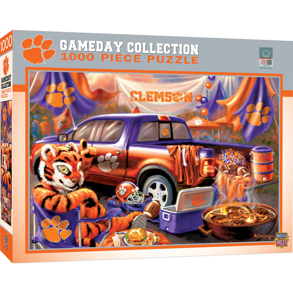 Clemson Tigers - Gameday 1000 Piece Jigsaw Puzzle by Masterpieces