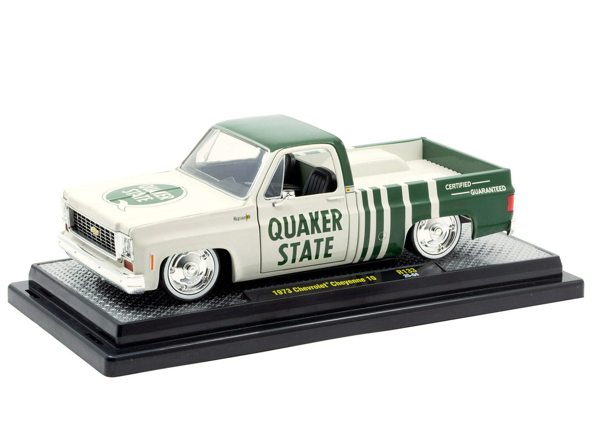 Model truck with Quaker State branding 