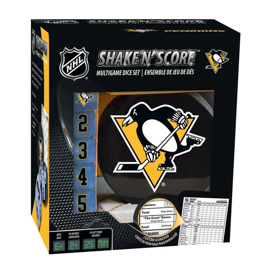 Pittsburgh Penguins Shake n Score Dice Game by MasterPieces