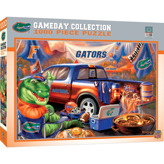 Florida Gators - Gameday 1000 Piece Jigsaw Puzzle by Masterpieces