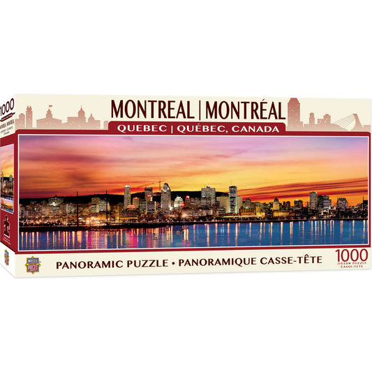 Montreal 1000 Piece Panoramic Jigsaw Puzzle by Masterpieces