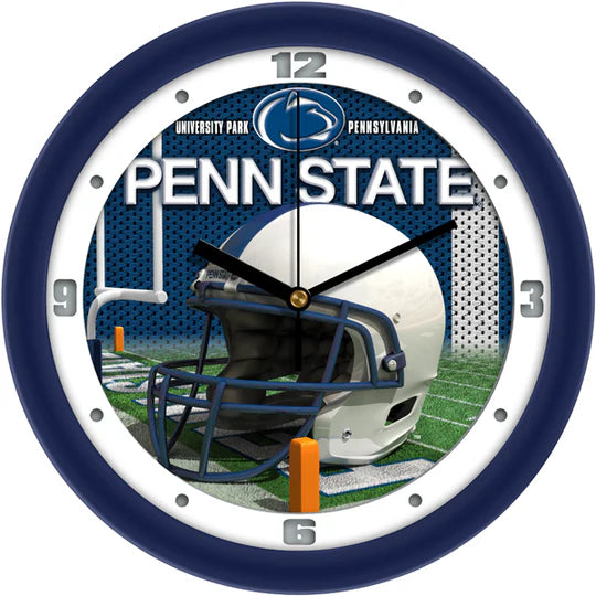 Penn State Nittany Lions 11.5" Football Helmet Design Wall Clock by Suntime