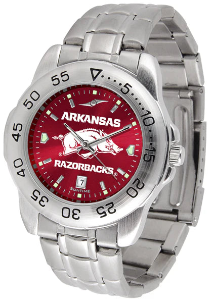 Arkansas Razorbacks Men's Sport Watch by Suntime