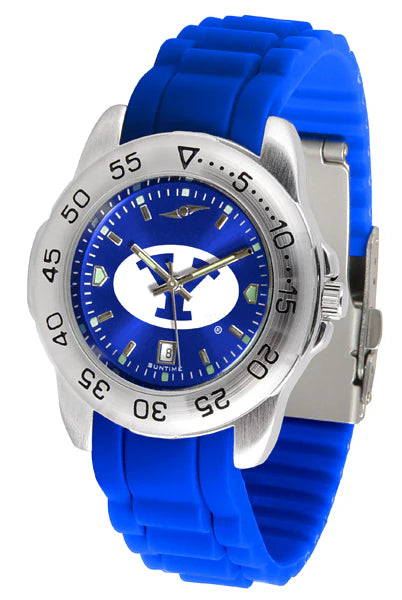 Brigham Young Cougars {BYU} Men's Sport Watch by Suntime