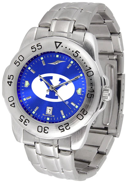 Brigham Young Cougars {BYU} Men's Sport Watch by Suntime