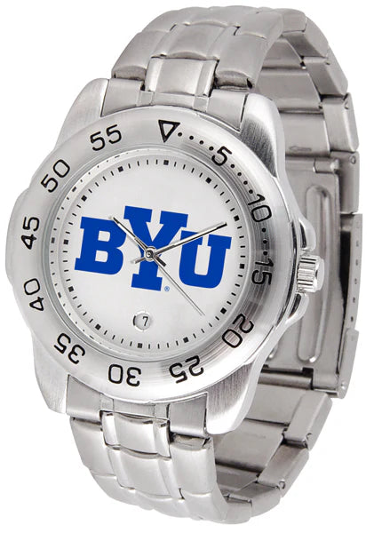 Brigham Young Cougars {BYU} Men's Sport Watch by Suntime