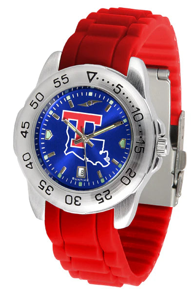 Louisiana Tech Bulldogs Men's Sport Watch by Suntime