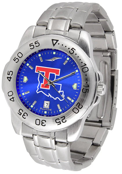 Louisiana Tech Bulldogs Men's Sport Watch by Suntime