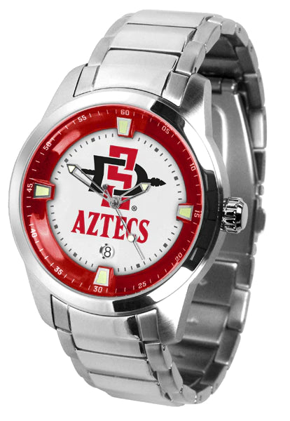 San Diego State Aztecs Men's Titan Steel Watch by Suntime