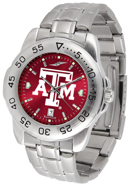 Texas A&M Aggies Men's Sport Watch by Suntime