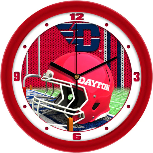 Dayton Flyers 11.5" Football Helmet Design Wall Clock by Suntime