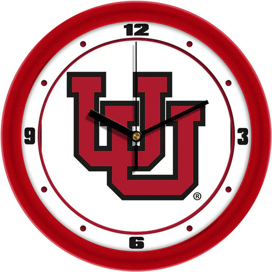 Utah Utes 11.5" Traditional Wall Clock by Suntime