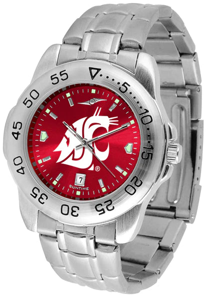 Washington State Cougars Men's Sport Watch by Suntime