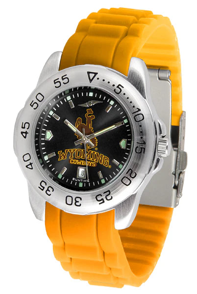 Wyoming Cowboys Men's Sport Watch by Suntime