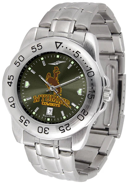 Wyoming Cowboys Men's Sport Watch by Suntime