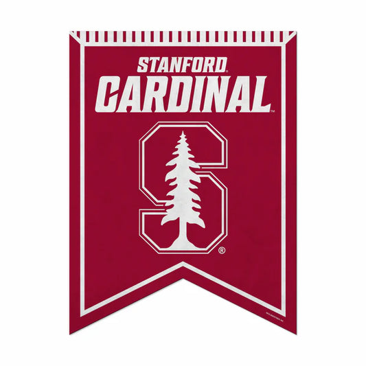 Stanford Cardinal 18"x24" NCAA felt pennant with bold red graphics and official team colors on soft felt.