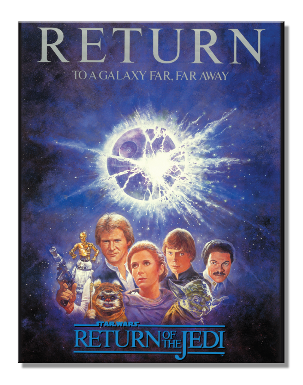 Star Wars Return of Jedi 12" x 16" Metal Tin Sign - 2779