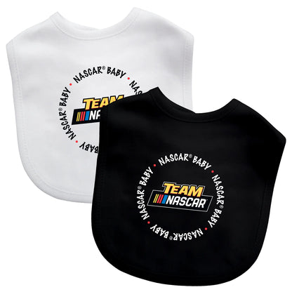 NASCAR - Embroidered Baby Bibs 2-Pack by Baby Fanatic