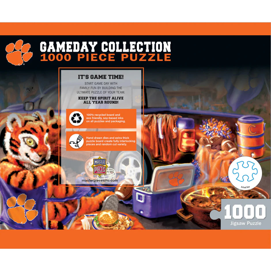 Clemson Tigers - Gameday 1000 Piece Jigsaw Puzzle by Masterpieces