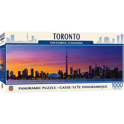 Toronto 1000 Piece Panoramic Jigsaw Puzzle by Masterpieces