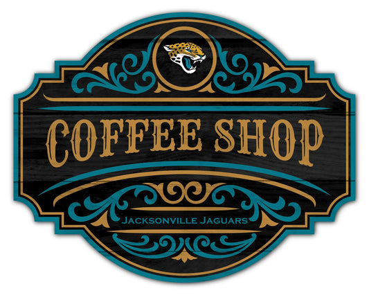 Jacksonville Jaguars Coffee Tavern Sign by Fan Creations