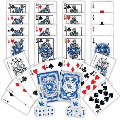 Kentucky Wildcats - 2-Pack Playing Cards & Dice Set by Masterpieces