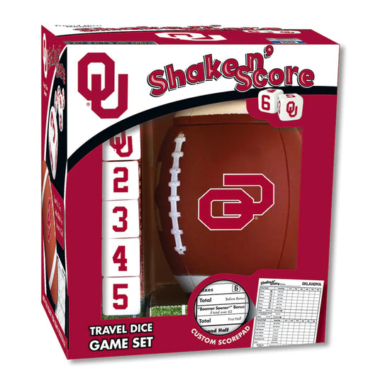 Oklahoma Sooners Shake n Score Dice Game by MasterPieces