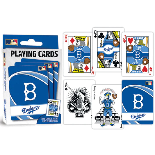 Brooklyn Dodgers Playing Cards by Masterpieces
