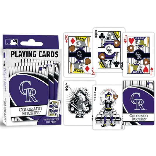 Colorado Rockies Playing Cards by Masterpieces