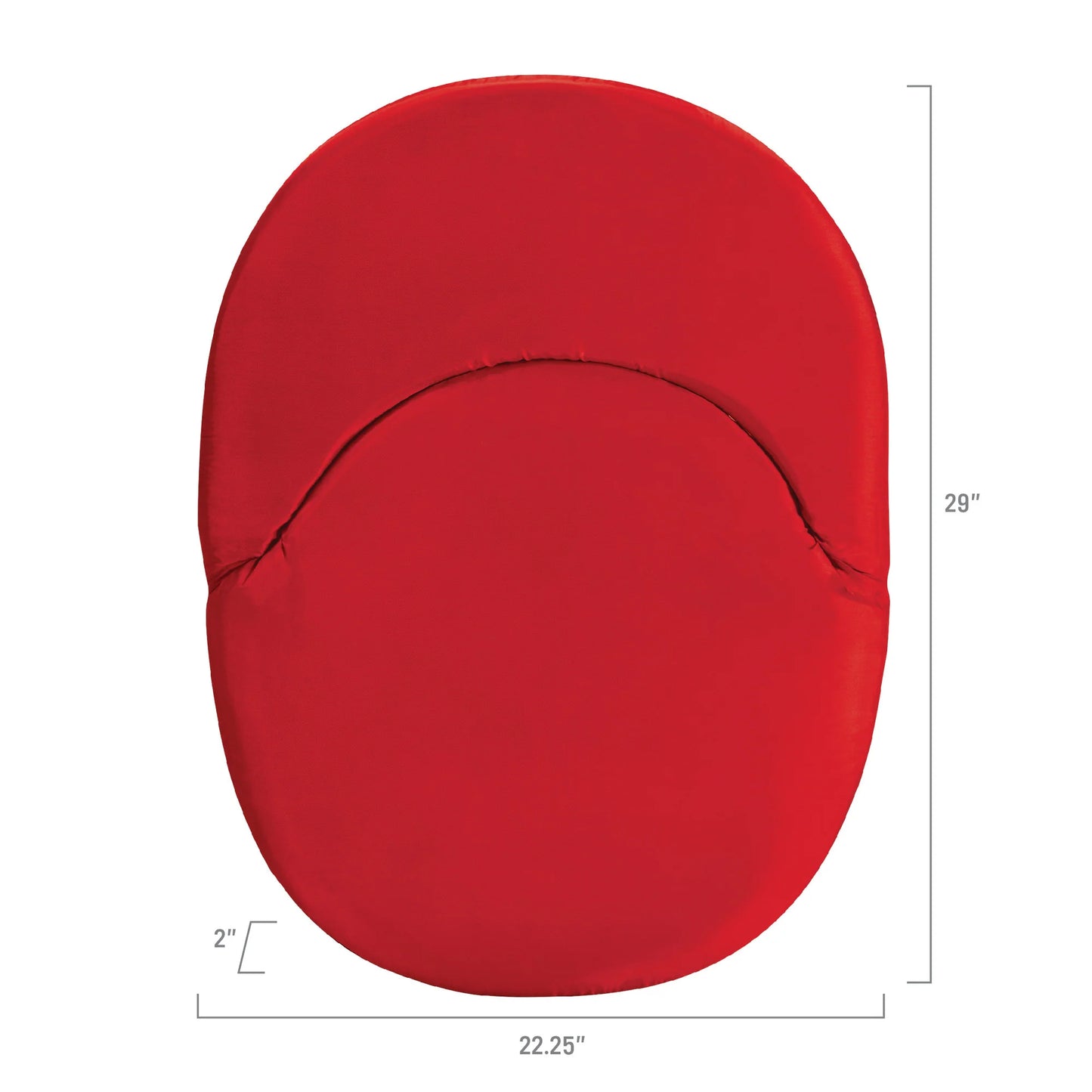 New England Patriots - Oniva Portable Reclining Seat, (Red) by Picnic Time