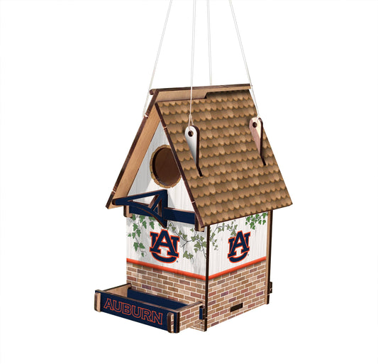 Auburn Tigers Wood Birdhouse by Fan Creations