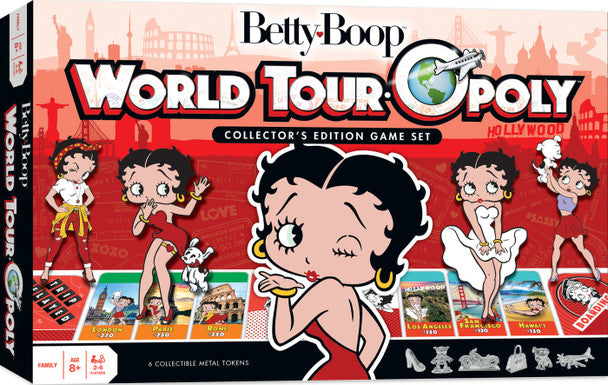 Betty Boop Opoly Board Game by Masterpieces