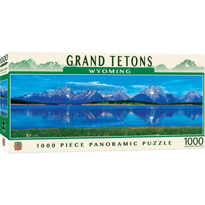 Grand Tetons 1000 Piece Panoramic Jigsaw Puzzle by Masterpieces