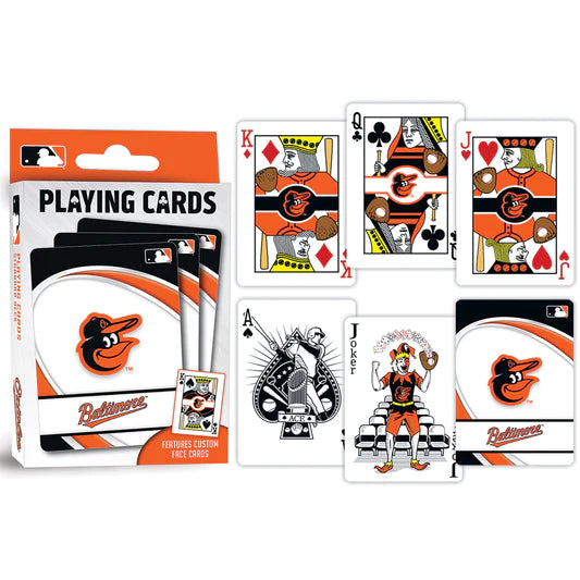 Baltimore Orioles Playing Cards - 54 Card Deck by Masterpieces