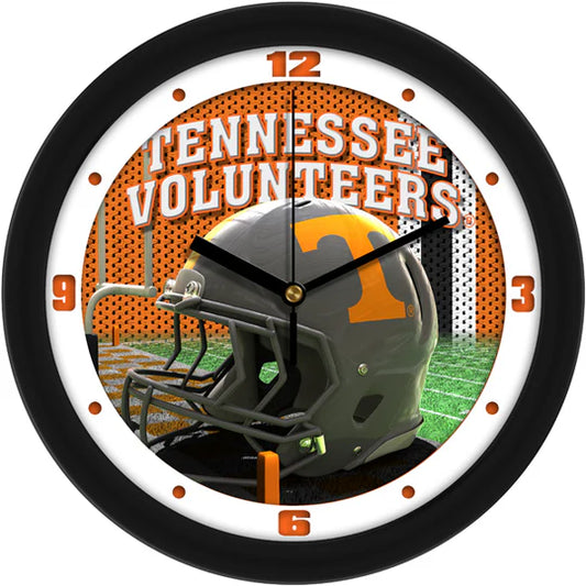 Tennessee Volunteers 11.5" Football Helmet Design Wall Clock by Suntime