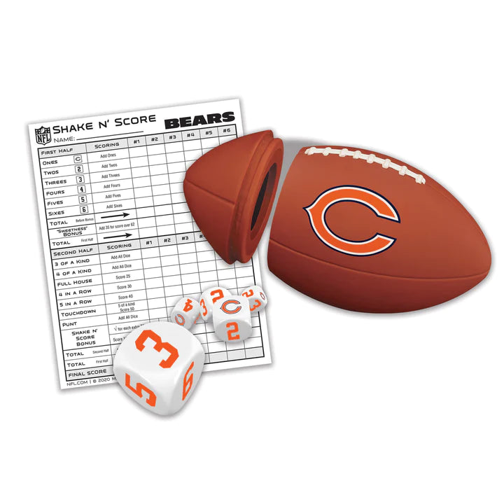 Chicago Bears Shake n Score Dice Game by MasterPieces