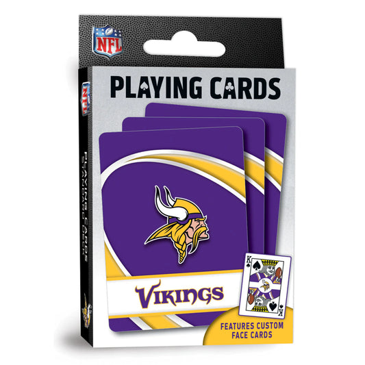 Minnesota Vikings Playing Cards by Masterpieces