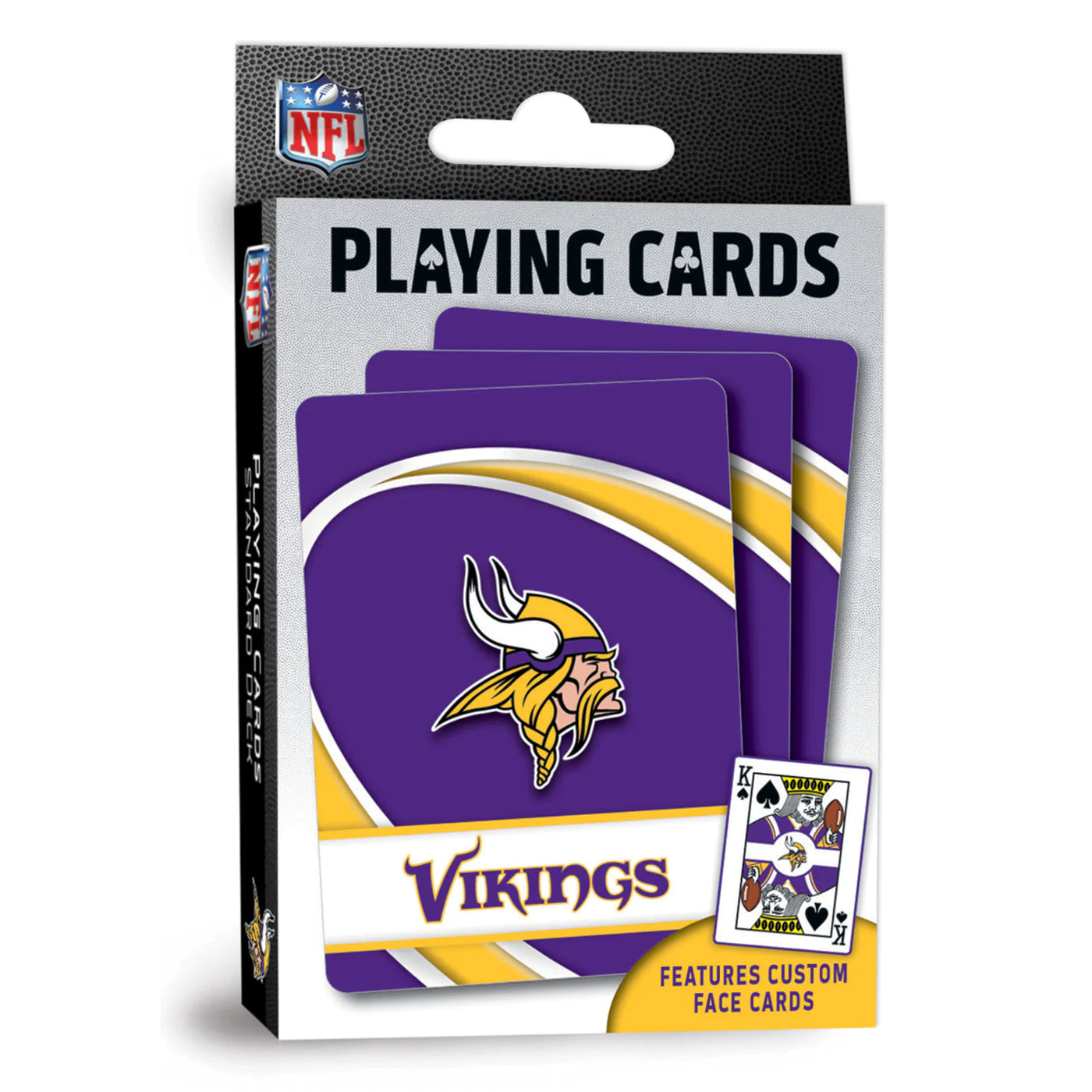 Minnesota Vikings Playing Cards - 54 Card Deck by Masterpieces